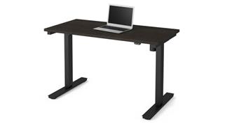 Adjustable Height Tables Bestar Office Furniture 24in x 48in Electric Height Adjustable Table