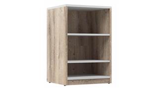 Shelving Bestar Office Furniture 20in W Low Shelving Unit or Nightstand