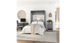 Murphy Beds - Full Bestar Office Furniture 60in W  Full Murphy Bed
