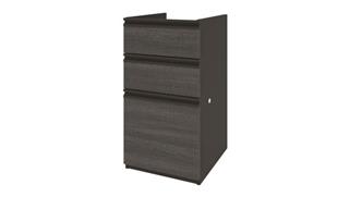 File Cabinets Vertical Bestar Office Furniture 3 Drawer Pedestal