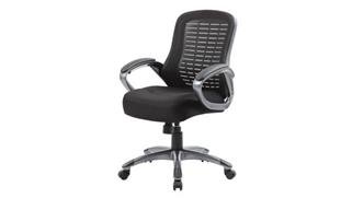 Office Chairs WFB Designs Ribbed High Back Mesh Chair