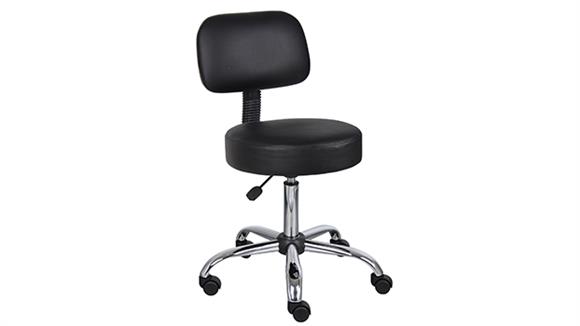 Drafting Stools BOSS Office Chairs Medical Stool with Back