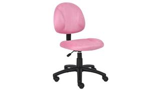 Office Chairs WFB Designs Microfiber Deluxe Posture Chair