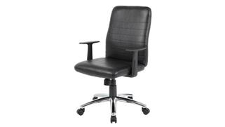 Office Chairs WFB Designs Retro Task Chair with Black T-Arms