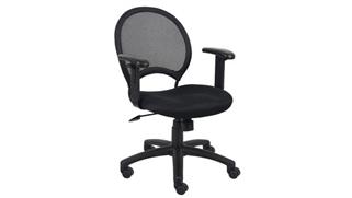 Office Chairs WFB Designs Mesh Task Chair with Adjustable Arms