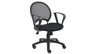 Office Chairs WFB Designs Mesh Task Chair with Loop Arms