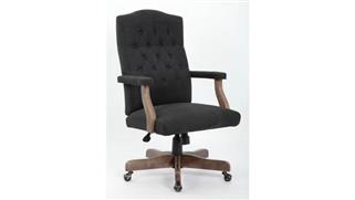 Office Chairs WFB Designs Executive Chair with Drift Wood Frame