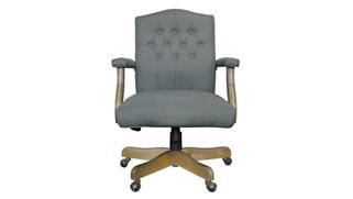 Office Chairs WFB Designs Executive Mid Back Linen Chair