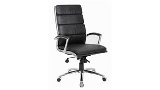 Office Chairs WFB Designs Executive Chair with Woven Textured Seat and Back Cushions