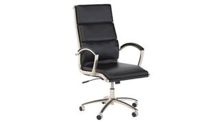 Office Chairs Bush Furniture High Back Leather Executive Office Chair