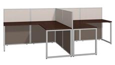 Workstations & Cubicles Bush Furniture 60in W 2 Person L-Desk Open Office with 45in H Panels