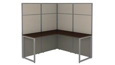 Workstations & Cubicles Bush Furniture 60" W L-Shaped Cubicle Desk Workstation with 66"H Panels