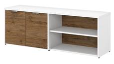 Storage Cabinets Bush Furniture 60in W Low Storage Cabinet with Doors and Shelves