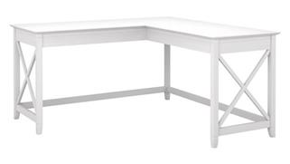 L Shaped Desks Bush Furniture 60in W L-Shaped Desk