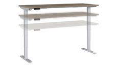 Adjustable Height Desks & Tables Bush Furniture 6ft W x 30in D Height Adjustable Standing Desk