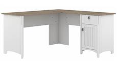 L Shaped Desks Bush Furniture 60in W L-Shaped Desk with Storage