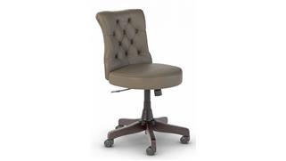 Office Chairs Bush Furniture Mid Back Tufted Leather Office Chair