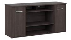 Storage Cabinets Bush Furniture 60in W Storage Cabinet with Doors and Shelves