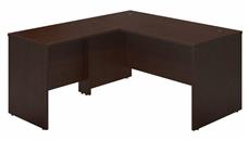 L Shaped Desks Bush Furniture 60in W x 30in D Desk Shell with 36in W Return