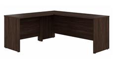 L Shaped Desks Bush Furniture 72in W x 24in D L-Shaped Desk with 42in W Return