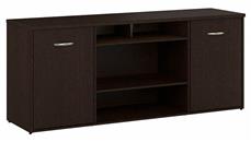 Storage Cabinets Bush Furniture 72" W Storage Cabinet with Doors and Shelves