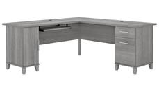 L Shaped Desks Bush Furniture 72" W L-Shaped Desk with Storage