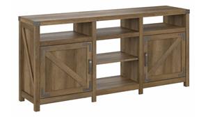 TV Stands Bush Furnishings 65in W Farmhouse TV Stand for 70in TV