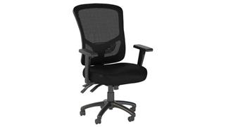 Office Chairs Bush Furnishings High Back Multifunction Mesh Executive Office Chair