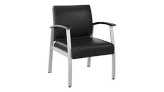 Side & Guest Chairs Bush Furnishings Waiting Room Guest Chair with Arms