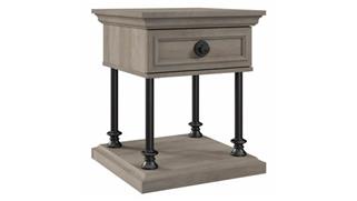 End Tables Bush Furnishings Designer End Table with Storage