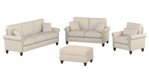 Sofas Bush Furnishings 85in W Sofa, Loveseat, Accent Chair and Ottoman