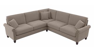 Sectional Sofas Bush Furnishings 99" W L-Shaped Sectional Couch