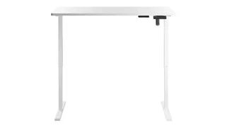 Adjustable Height Desks & Tables Bush Furnishings 55in W x 24in D Electric Height Adjustable Standing Desk