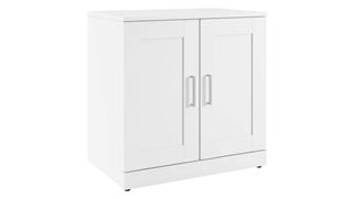Storage Cabinets Bush Furnishings 30in W Storage Cabinet with Doors
