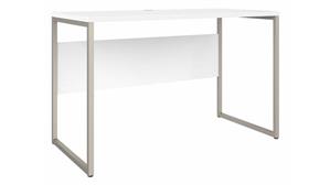 Computer Desks Bush Furnishings 48in W x 24in D Computer Table Desk with Metal Legs