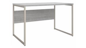 Computer Desks Bush Furnishings 48in W x 30in D Computer Table Desk with Metal Legs