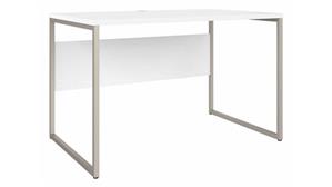 Computer Desks Bush Furnishings 48in W x 30in D Computer Table Desk with Metal Legs