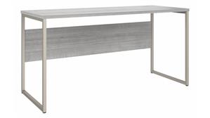 Computer Desks Bush Furnishings 60in W x 24in D Computer Table Desk with Metal Legs