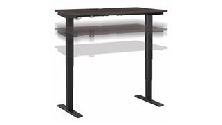 Adjustable Height Desks & Tables Bush Furnishings 48" W x 30" D Electric Height Adjustable Standing Desk