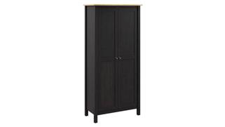 Storage Cabinets Bush Furnishings Tall Storage Cabinet with Doors