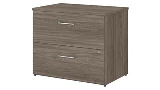 File Cabinets Lateral Bush Furnishings 36in W 2 Drawer Lateral File Cabinet - Assembled