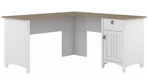 L Shaped Desks Bush Furnishings 60in W L-Shaped Desk with Storage