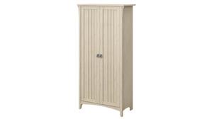 Storage Cabinets Bush Furnishings 63in H Storage Cabinet with Doors