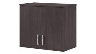Storage Cabinets Bush Furnishings Wall Cabinet with Doors and Shelves