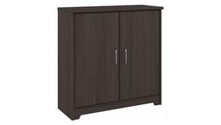 Storage Cabinets Bush Furnishings Small Storage Cabinet with Doors