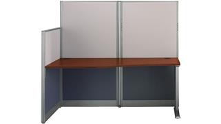 Workstations & Cubicles Bush Furnishings 65in W x 33in D Straight Cubicle Desk