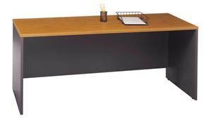 Executive Desks Bush Furnishings 72in W x 24in D Credenza Desk