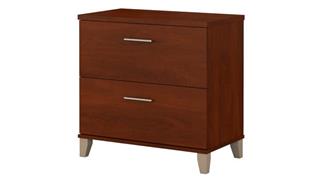 File Cabinets Lateral Bush Furnishings 2 Drawer Lateral File
