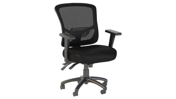 Office Chairs Bush Mid Back Multifunction Mesh Executive Office Chair