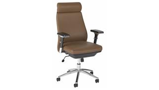 Office Chairs Bush High Back Leather Executive Office Chair